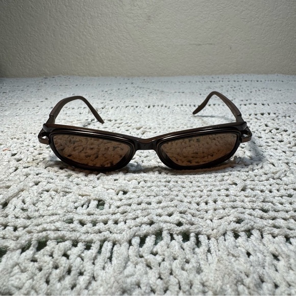 Maui Jim Kapa Brown MJ 116-25 Sunglasses Shield Sport - Picture 1 of 9